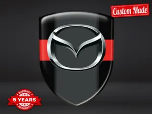 Mazda Windschutzsticker Universal Exklusiv Anpassbar